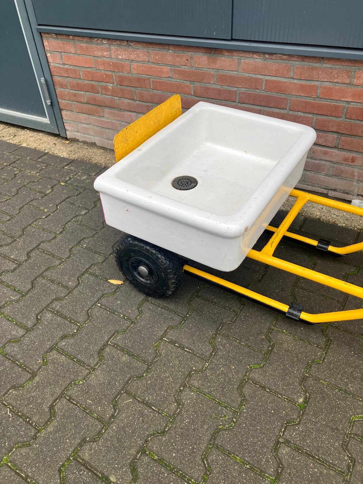 Oude Wastafel porselein, Ophalen, Gebruikt, Wastafel