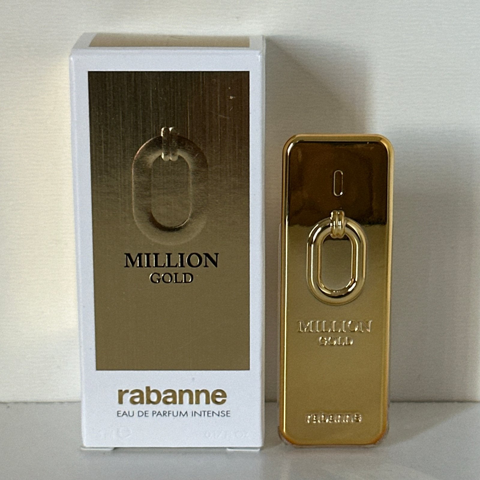 Paco Rabanne Million Gold Eau de Parfum Intense Miniatuur, Ophalen of Verzenden, Nieuw, Miniatuur, Gevuld