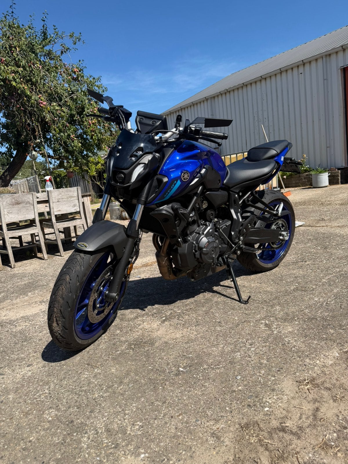Yamaha MT-07 | 35KW | Akrapovic, Motoren, Bedrijf, Sportuitlaat, 12 t/m 35 kW, Naked bike
