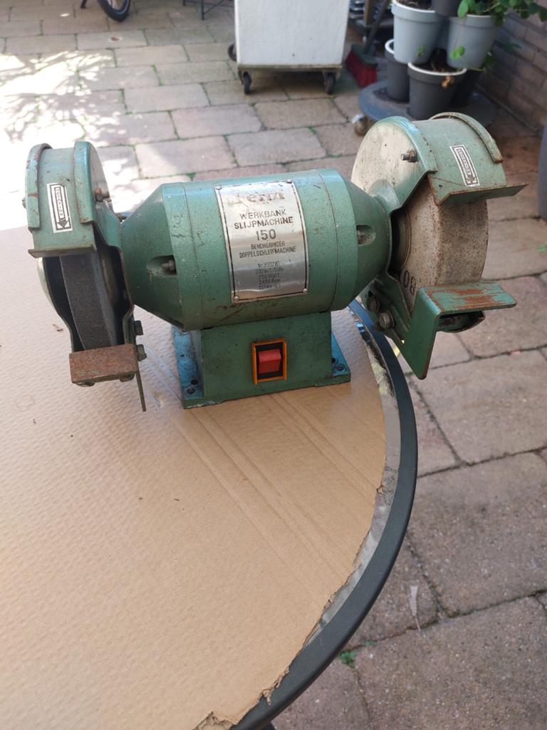 Werkbank slijpmachine, Ophalen, Gebruikt, Minder dan 700 watt, Werkbankslijpmachine