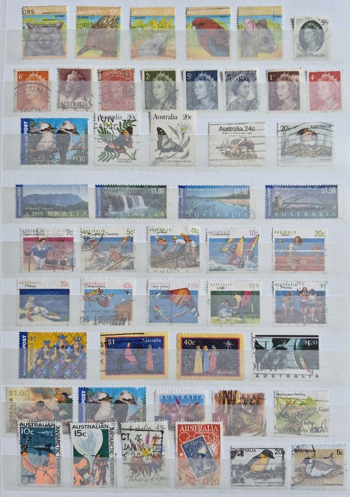 POSTZEGELS AUSTRALIE GESTEMPELD, Verzenden, Gestempeld