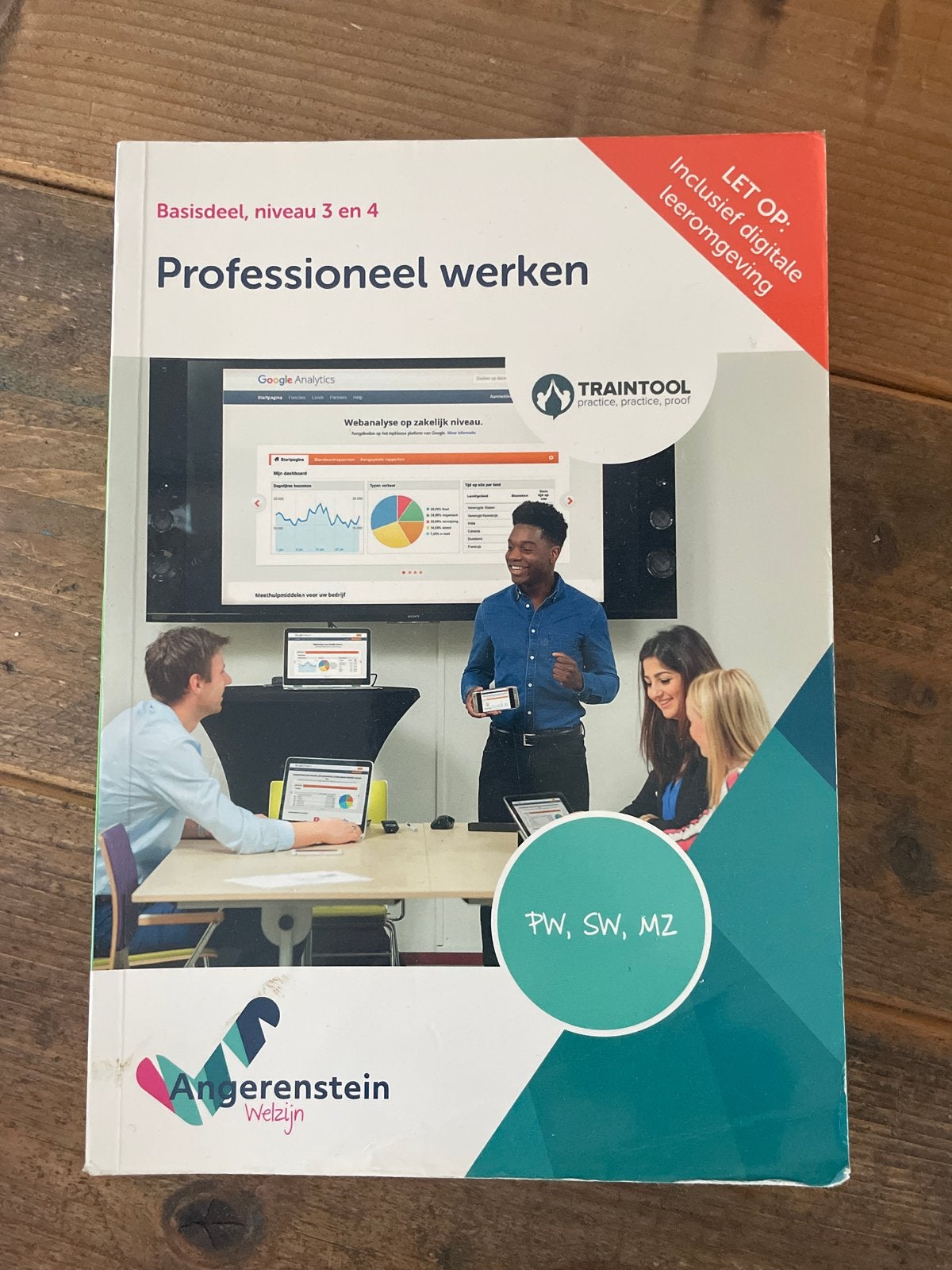 Professioneel werken - Basisdeel, niveau 3 en 4, Boeken, Ophalen of Verzenden, Zo goed als nieuw, MBO