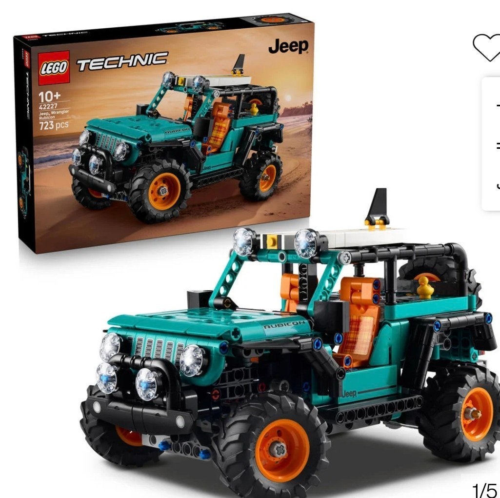 LEGO Technic Jeep Wrangler 42227 - Nieuw zonder doos, Ophalen of Verzenden