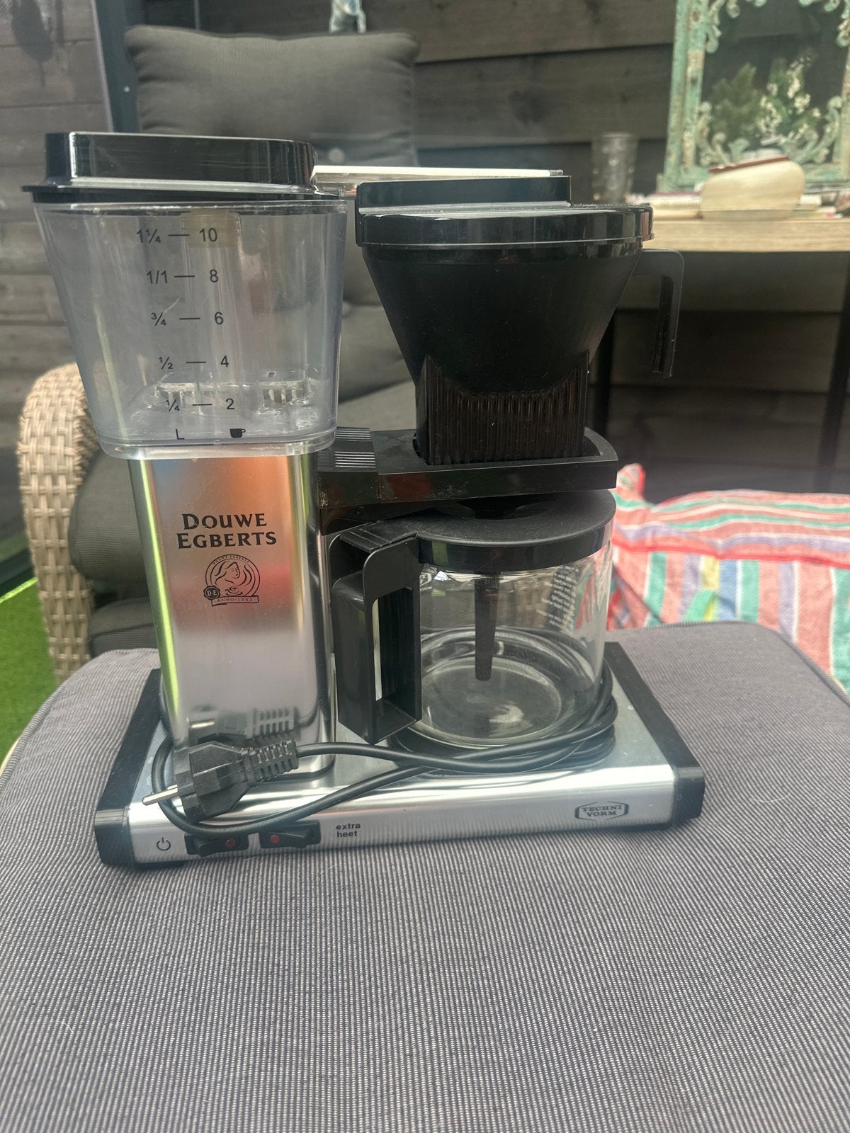 Douwe Egberts Koffiezetapparaat - Zo goed als nieuw, Ophalen, Koffiemachine, Gemalen koffie, Zo goed als nieuw