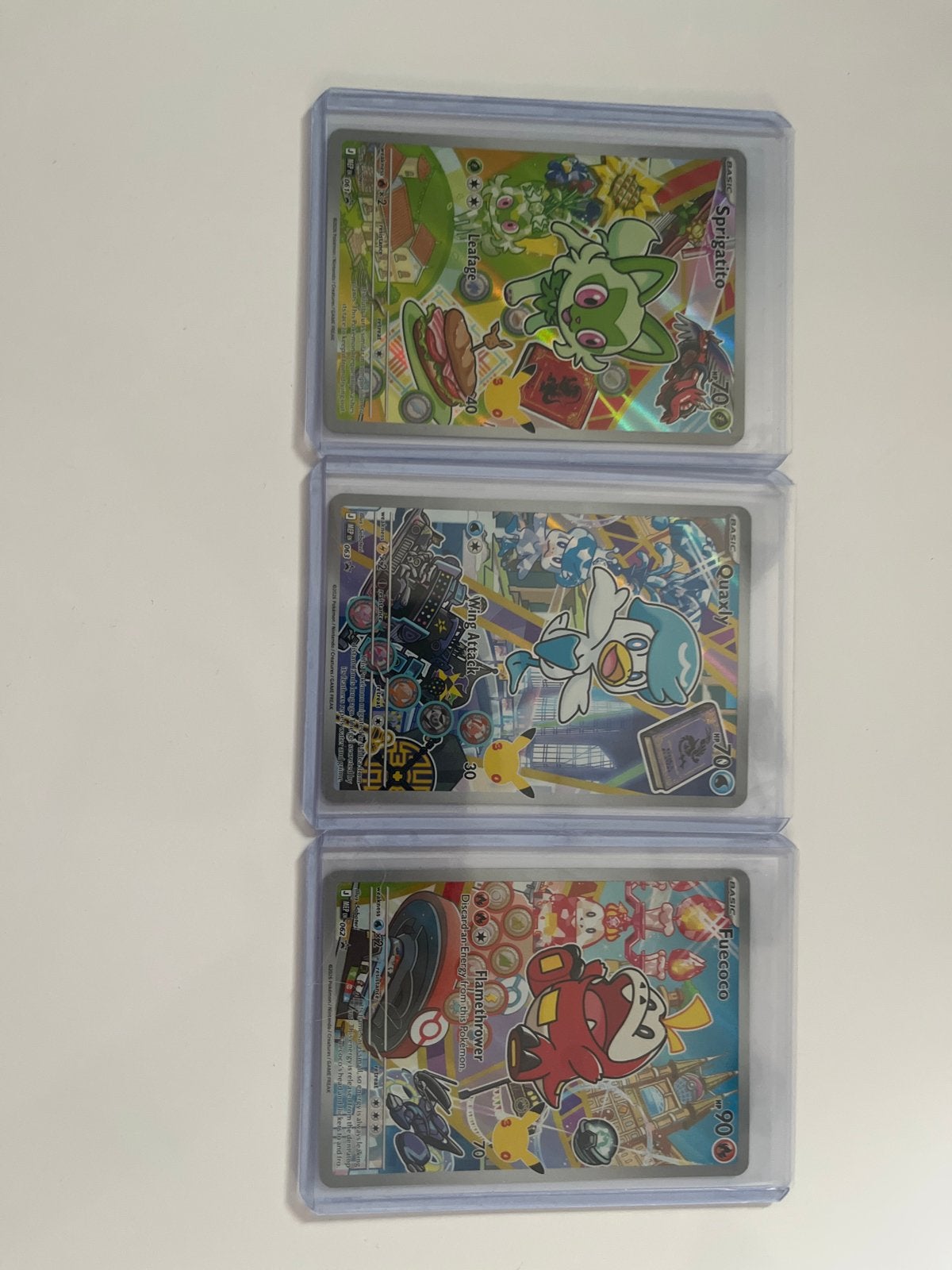 Pokémon Scarlet & Violet Paldea Friends Full Art Kaarten, Ophalen of Verzenden, Zo goed als nieuw, Meerdere kaarten