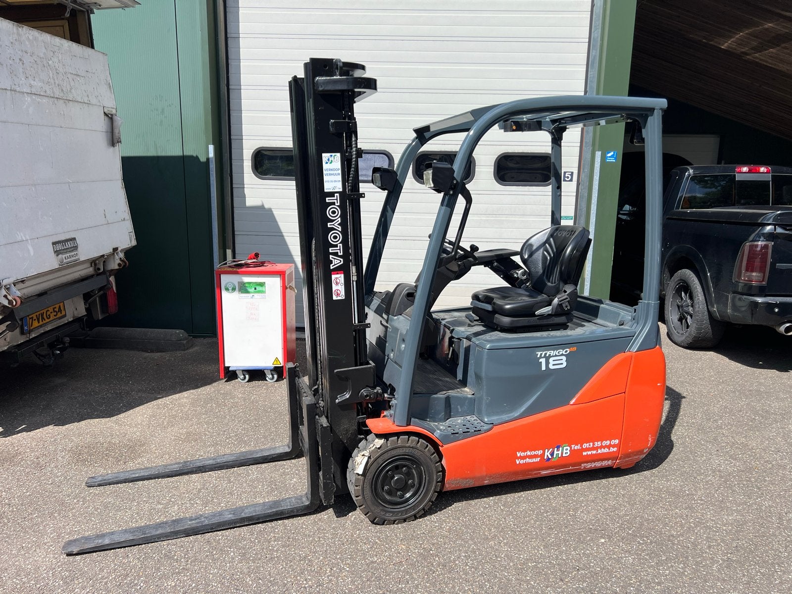 Toyota Triago 8FBET18 Heftruck - Accupakket 2022, 1000 tot 2000 kg, Ophalen, Elektrisch, Heftruck