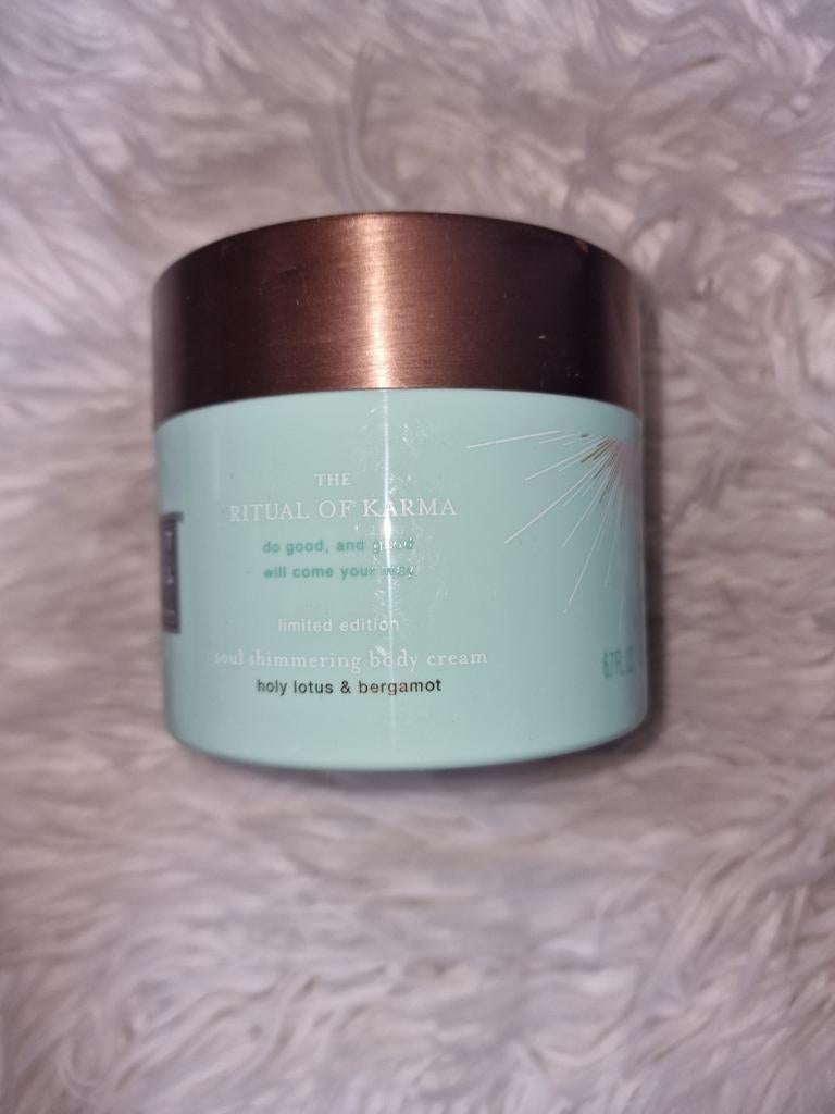Rituals of Karma Body Crème Cream Lichaam Bergamot! Shimmer, Sieraden, Tassen en Uiterlijk, Uiterlijk | Lichaamsverzorging, Nieuw
