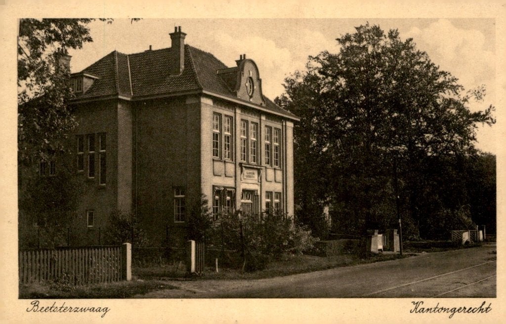 Beetsterzwaag kantongerecht # 309, Verzamelen, Verzenden, 1920 tot 1940, Gelopen, Friesland