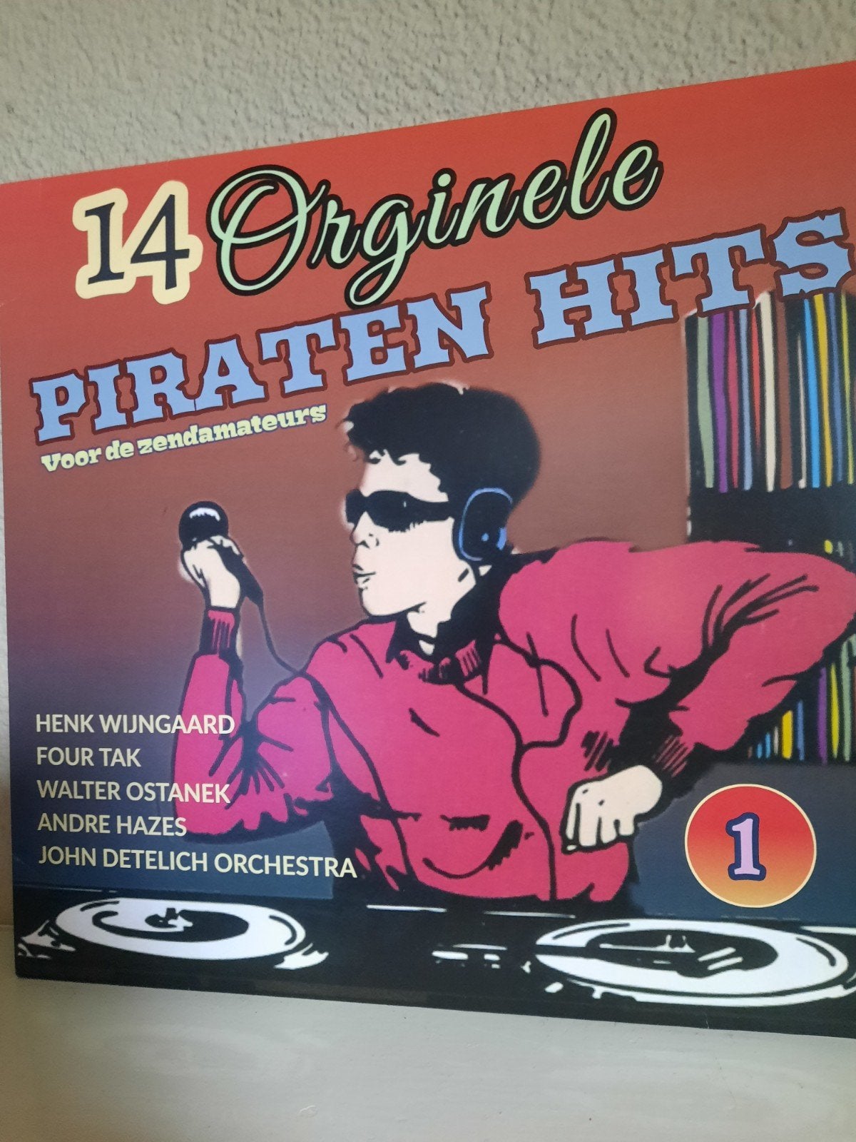 14 ORIGINELE PIRATENHITS VOL. 1....3....4, Ophalen of Verzenden, Zo goed als nieuw, Overige formaten, Levenslied of Smartlap