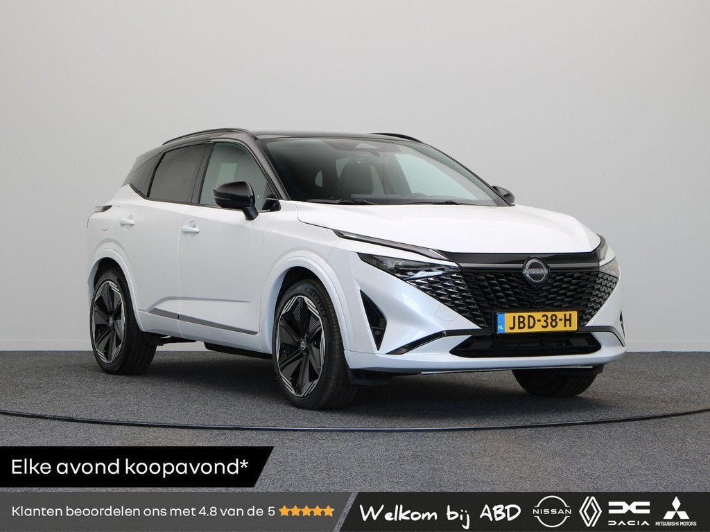 Nissan Qashqai 158pk MHEV Xtronic N-Design | Pilot Assist |, Auto's, Nissan, Euro 6, 4 cilinders, Wit, 1365 kg