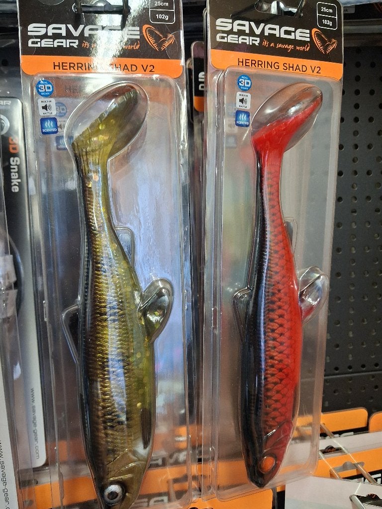 Herring Shad V2 (Savage Gear) 25cm/102g, Tinstraat, Savage Gear, Overige typen, Nieuw