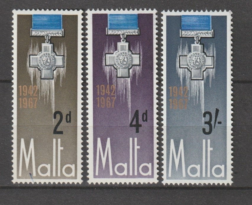 TSS Kavel 340070 Malta   pf minr 350-352, Ophalen, Malta, Postfris