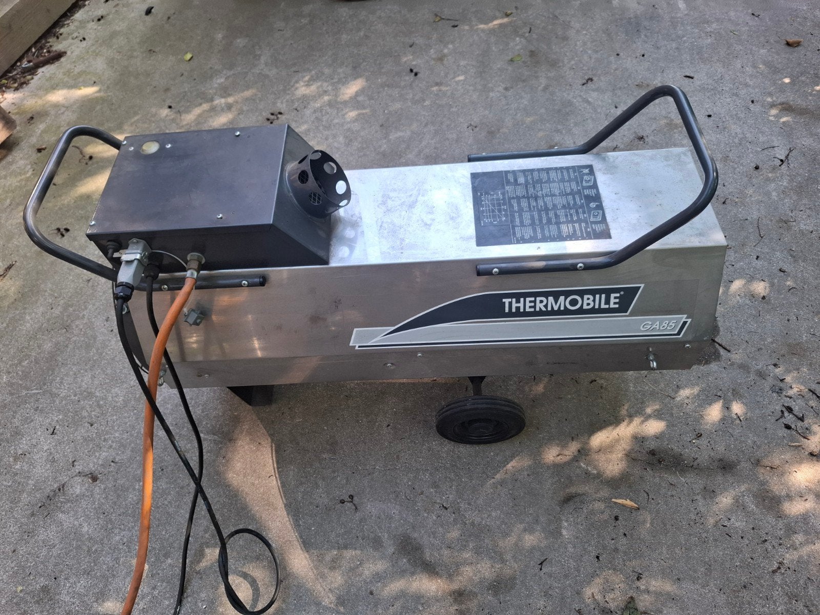 Thermobile ga85 propaanheater, Ophalen, Zo goed als nieuw, Gas, Gaskachel