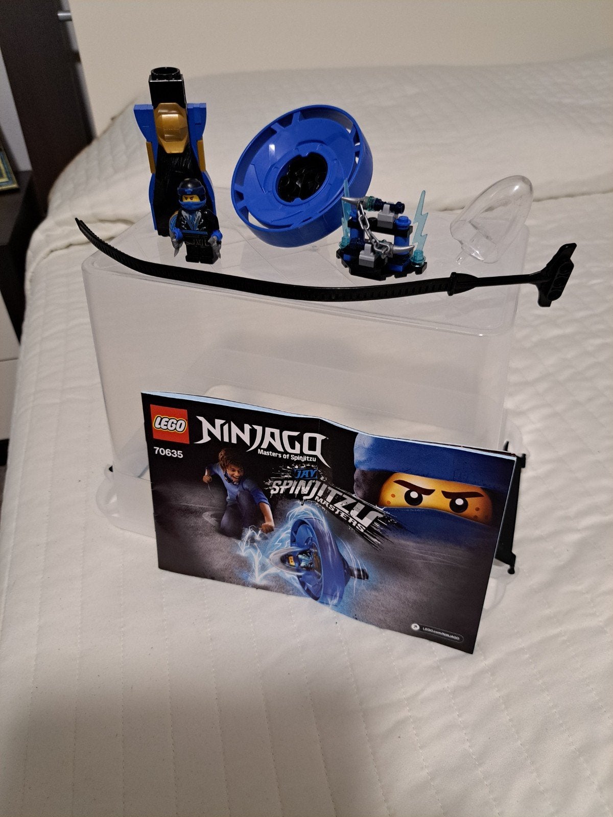 Lego Ninjago,Jay Spinjitzu Masters (70635), Lego, Zo goed als nieuw, Inclusief minifiguren, Ophalen of Verzenden