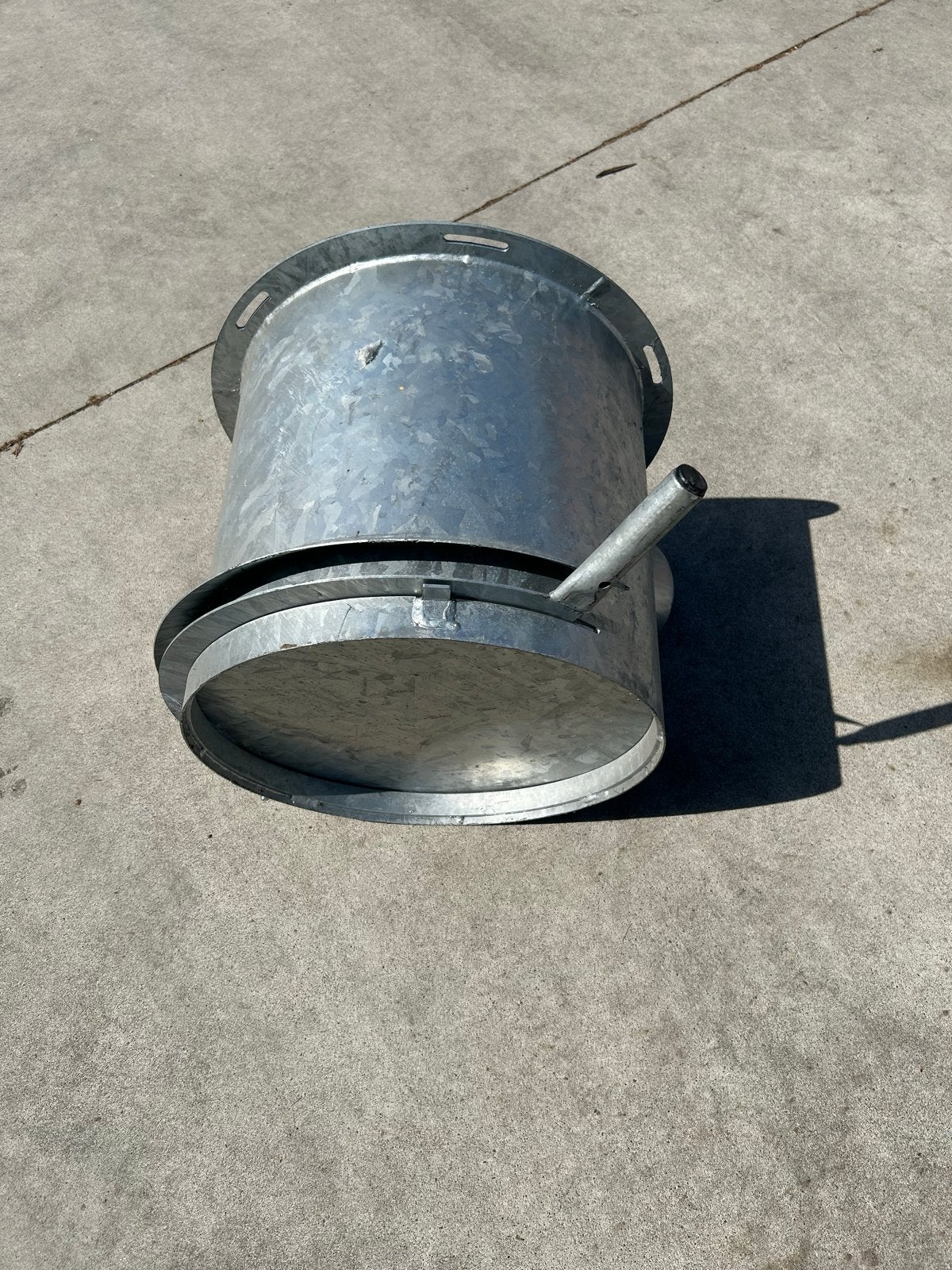 Nieuwe Onderbak silo voersilo aftapschuif schuif, Ophalen