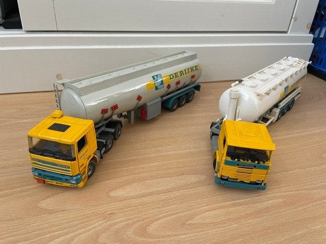 Miniatuur vrachtwagens De Rijke, Ophalen of Verzenden, Zo goed als nieuw, Bus of Vrachtwagen, Tekno