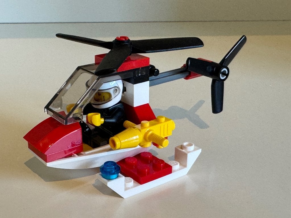 LEGO Brandweer Helikopter (4900), City, Lego, Ophalen of Verzenden, Complete set