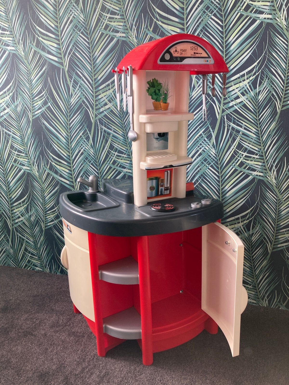 Smoby speelkeuken met accessoires, Ophalen, Gebruikt, Ontdekken, Met geluid