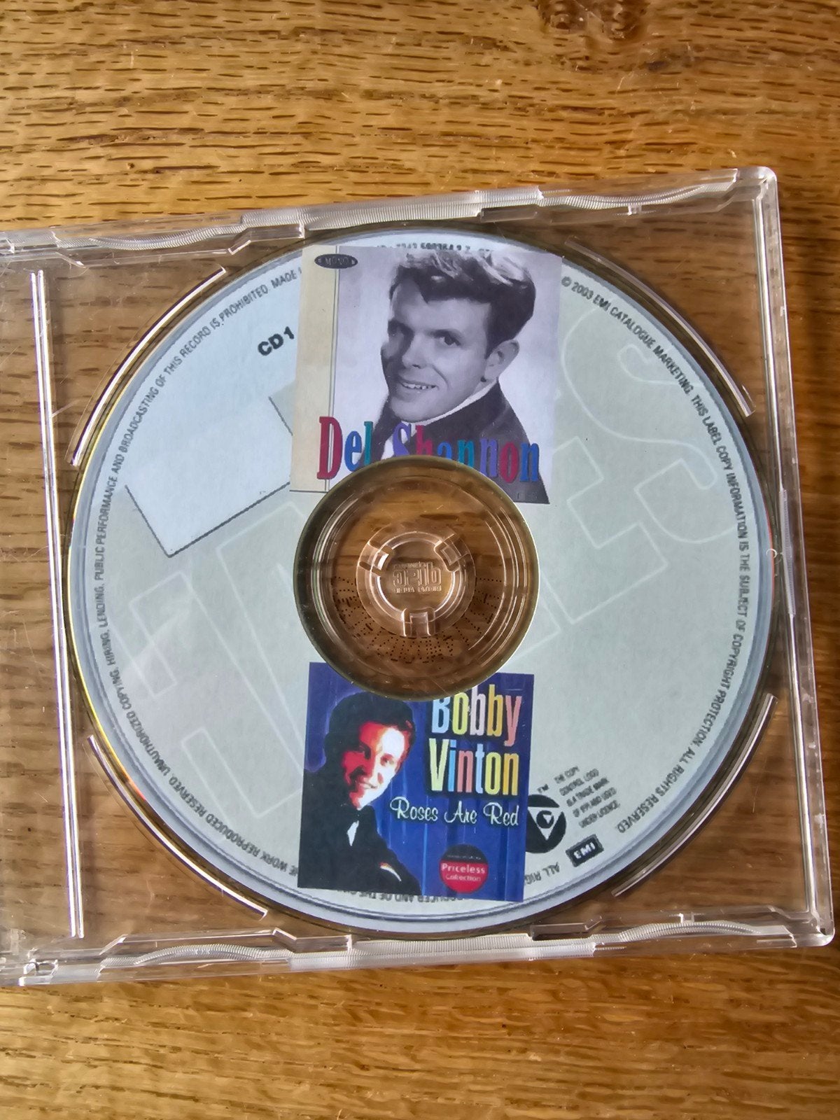 Del Shannon & Bobby Vinton CD - Pop Classics, Ophalen of Verzenden, Gebruikt, Pop, Album