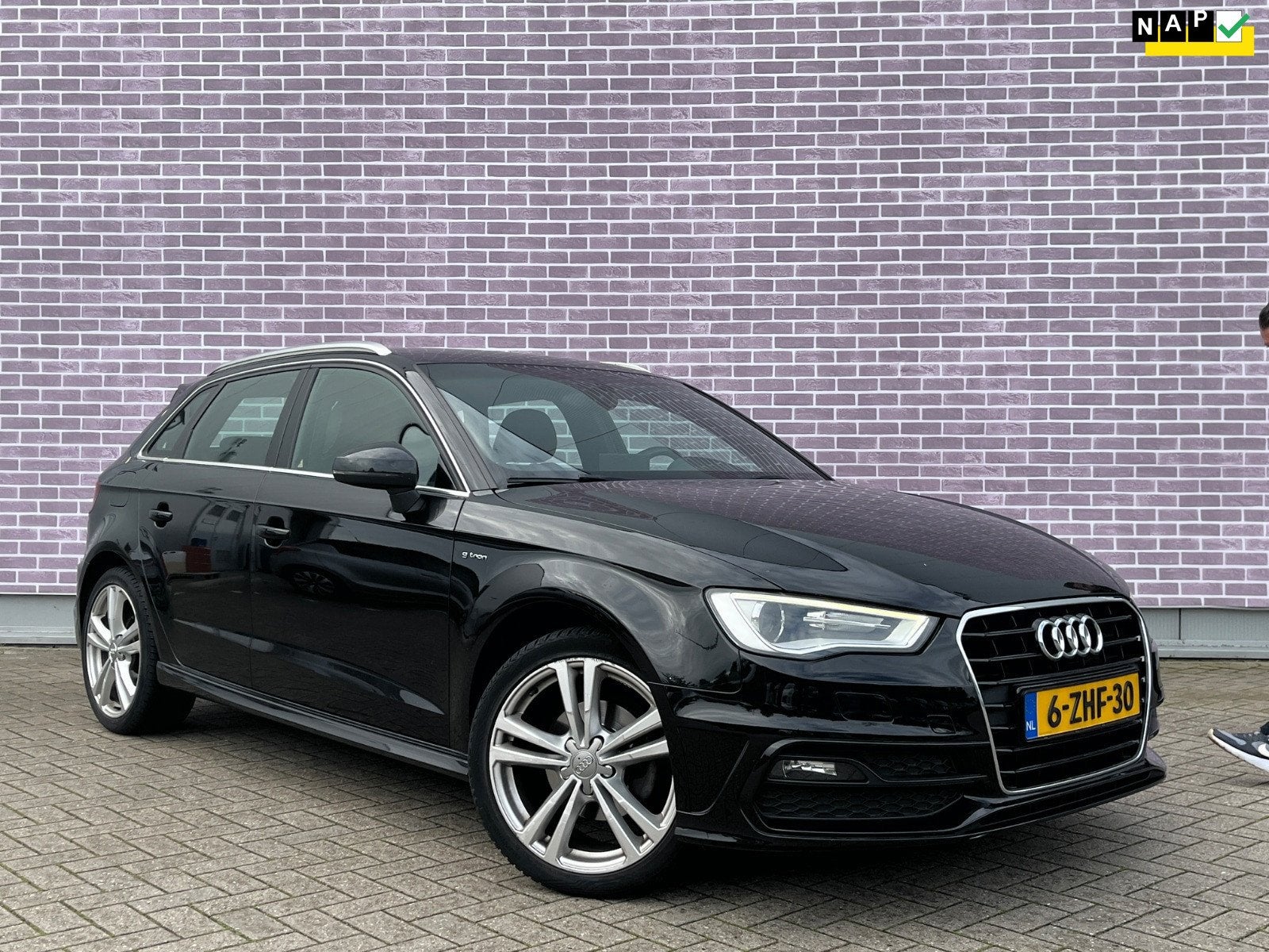 Audi A3 Sportback 1.4 TFSI S G-tron 3X S-LINE! 2E EIGENAAR!, Auto's, Dealer onderhouden, Gebruikt, Euro 6, 4 cilinders