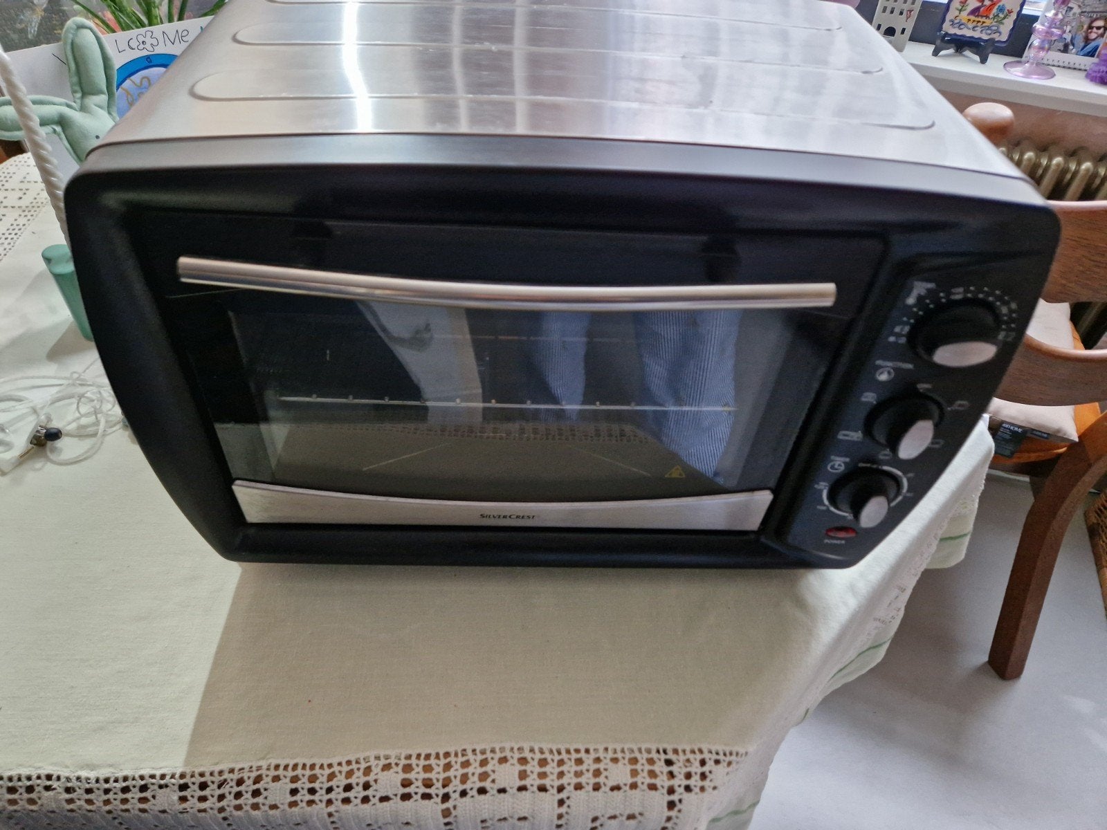 SilverCrest Mini-oven SGBR 1500 A1 - Compact en Krachtig, Ophalen, Minder dan 45 cm, Gebruikt, Silvercrest