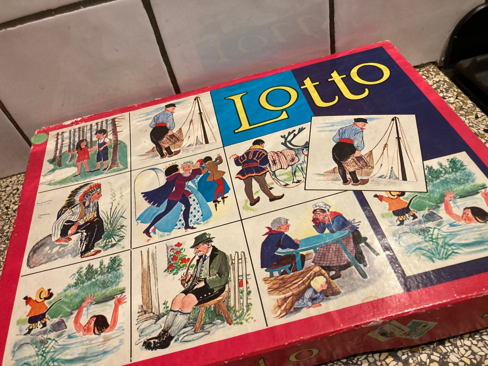 Lotto spel, Ophalen of Verzenden, Zo goed als nieuw