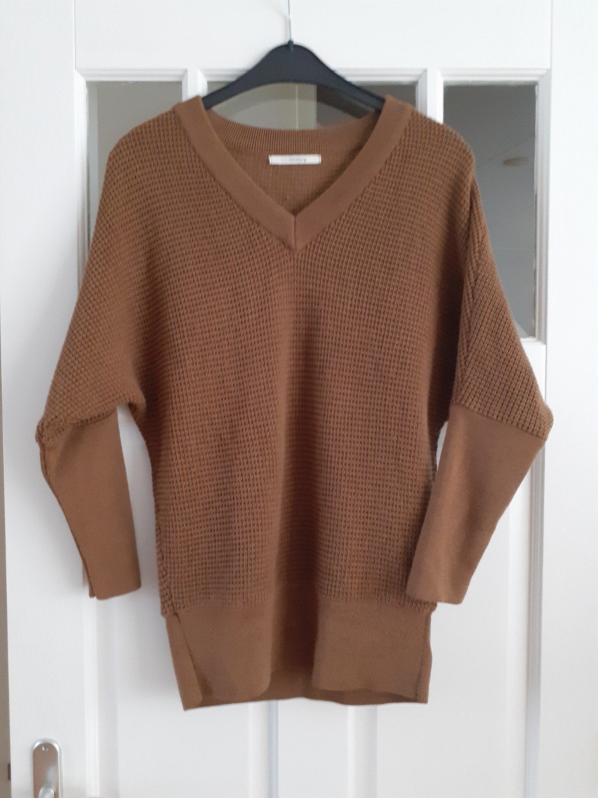 Sibin Linnebjerg knitwear trui van wolmix maat S, Bruin, Ophalen of Verzenden, Zo goed als nieuw, Maat 36 (S)