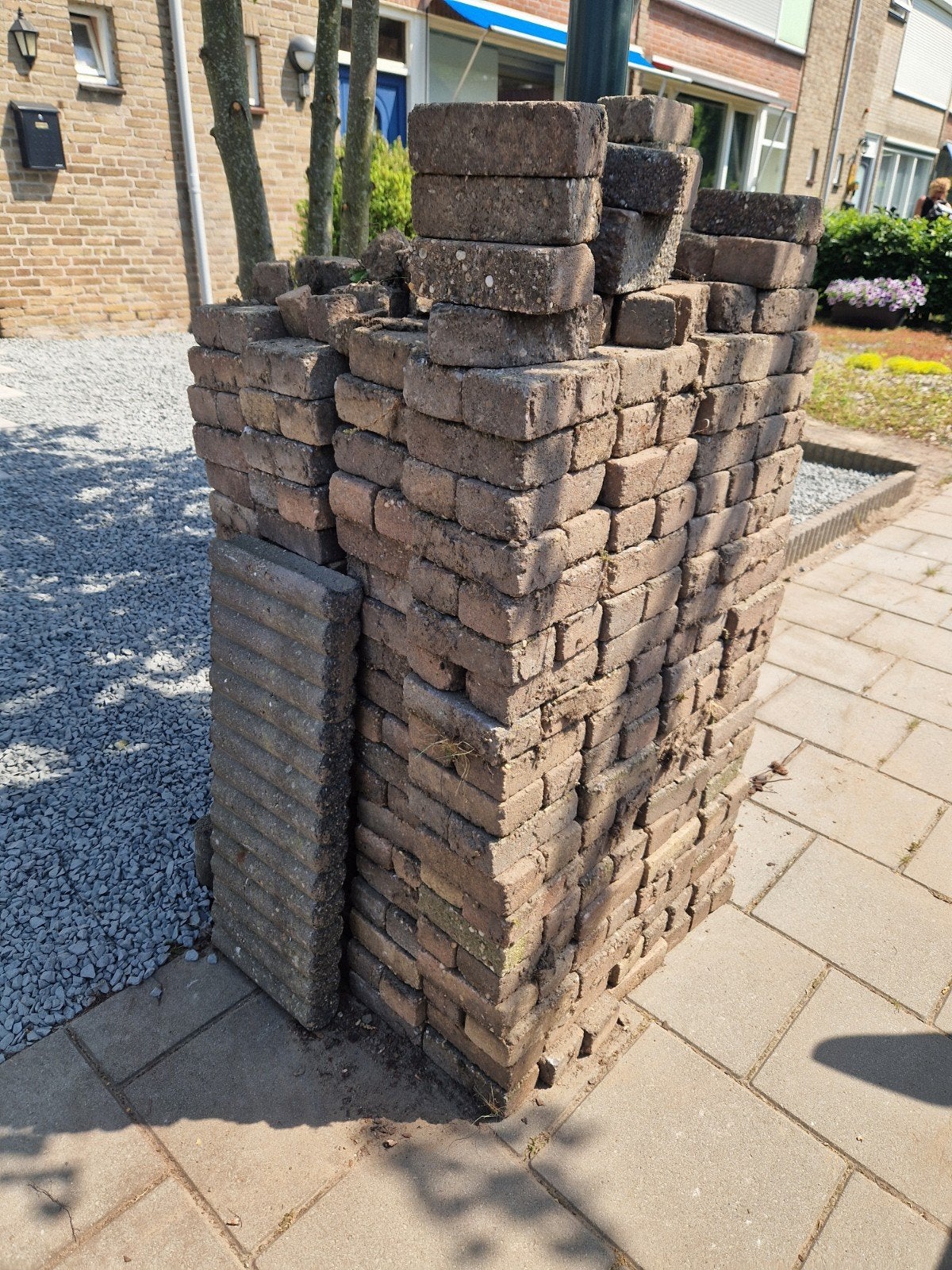 Klinkers GRATIS OPHALEN!, Tuin en Terras, Ophalen of Verzenden, Beton, Klinkers