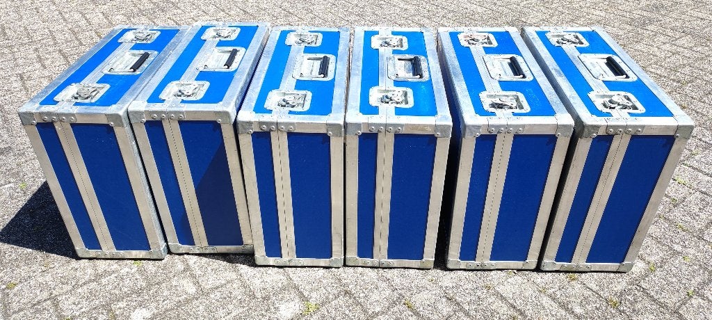 6x Professionele Meekel Flightcases / Vliegkoffers, Ophalen, Gebruikt, Overige instrumenten, Flightcase