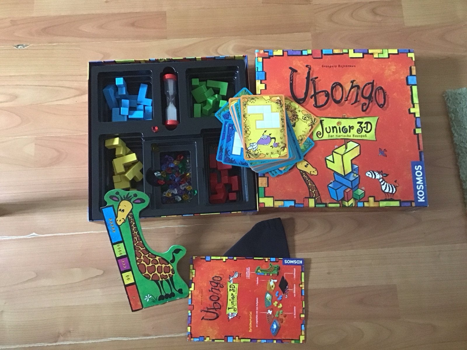 Ubongo Junior 3D - Het dierlijke bouwplezier, Een of twee spelers, Ophalen, Zo goed als nieuw