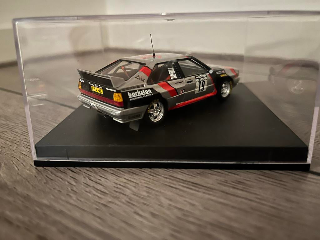 1:43 Audi Quattro A1 1987, Hobby en Vrije tijd, Modelauto's | 1:43, Ophalen of Verzenden, Zo goed als nieuw, Auto, Overige merken