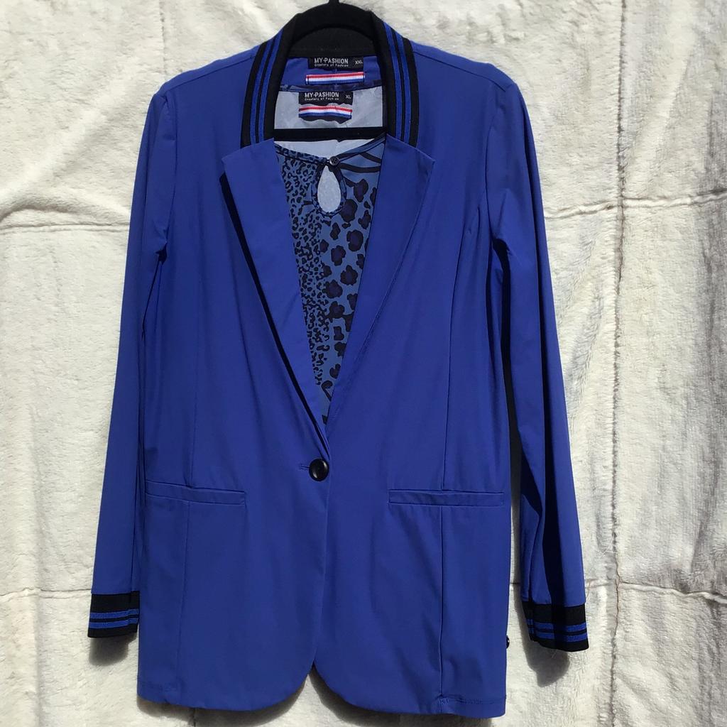 My Pashion  jasje XXL, Ophalen of Verzenden, Zo goed als nieuw, Maat 46/48 (XL) of groter, Blauw