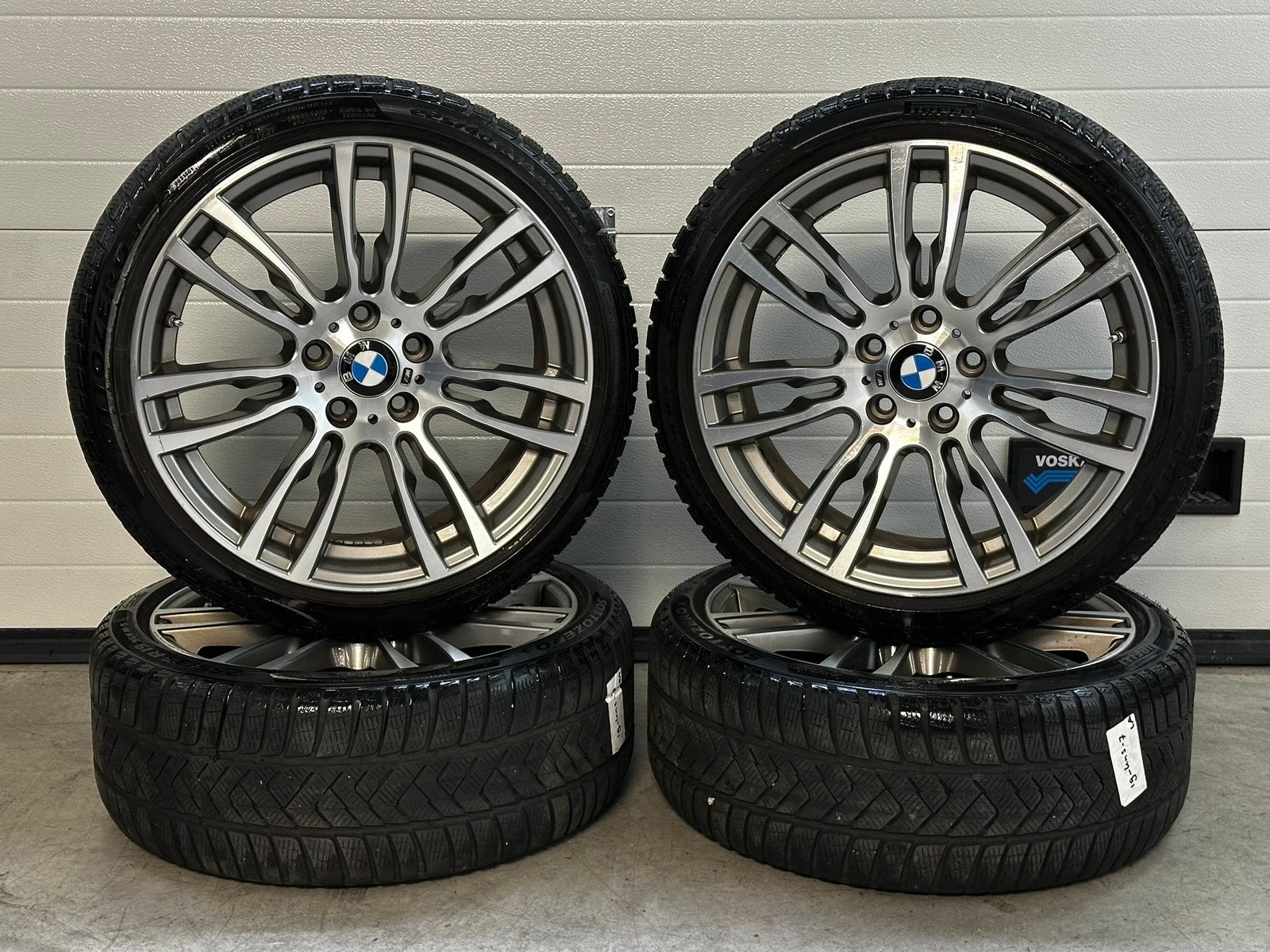 Originele 19 inch 5x120 BMW F30 F31 403M Velgen & Banden set, Auto-onderdelen, 19 inch, Gebruikt, 255 mm, Banden en Velgen