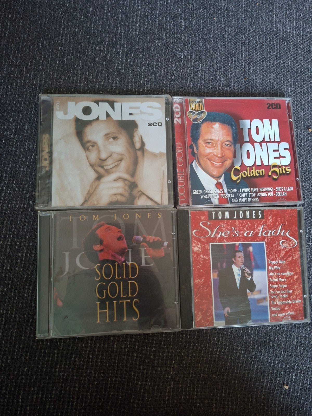 CD - Tom Jones - 4 CD's, Verzenden