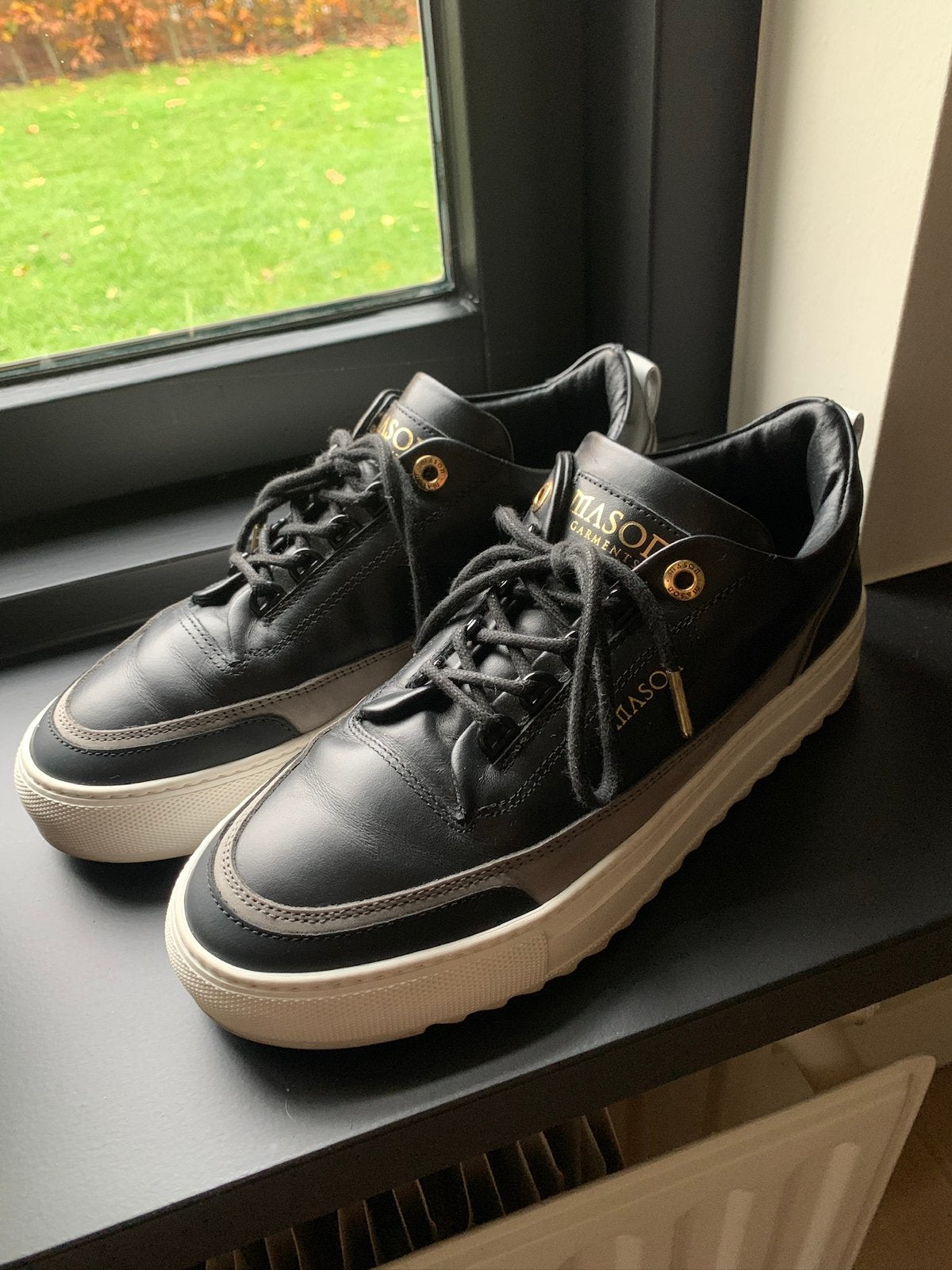 Mason garments, Kleding | Heren, Schoenen, Zwart, Ophalen of Verzenden, Sneakers of Gympen, Zo goed als nieuw