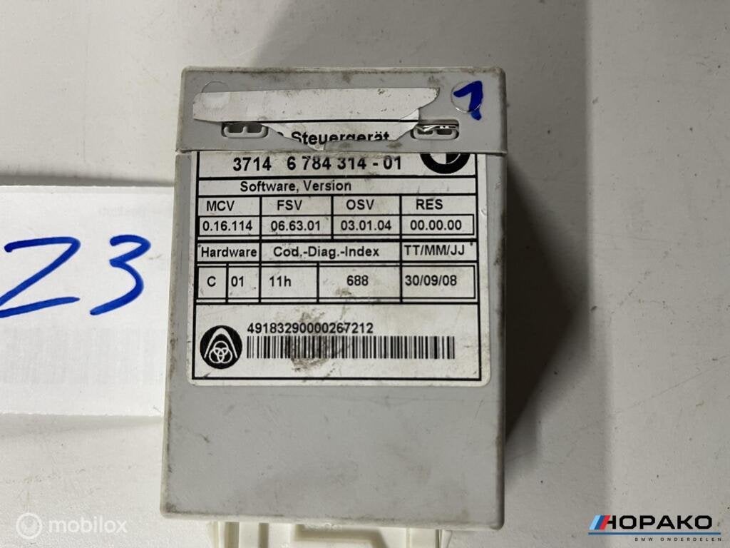 Module luchtvering BMW 5 serie E61 - EHC - 678431401, Gebruikt, Einsteinlaan 5 rijswijk, Bmw, Ophalen of Verzenden