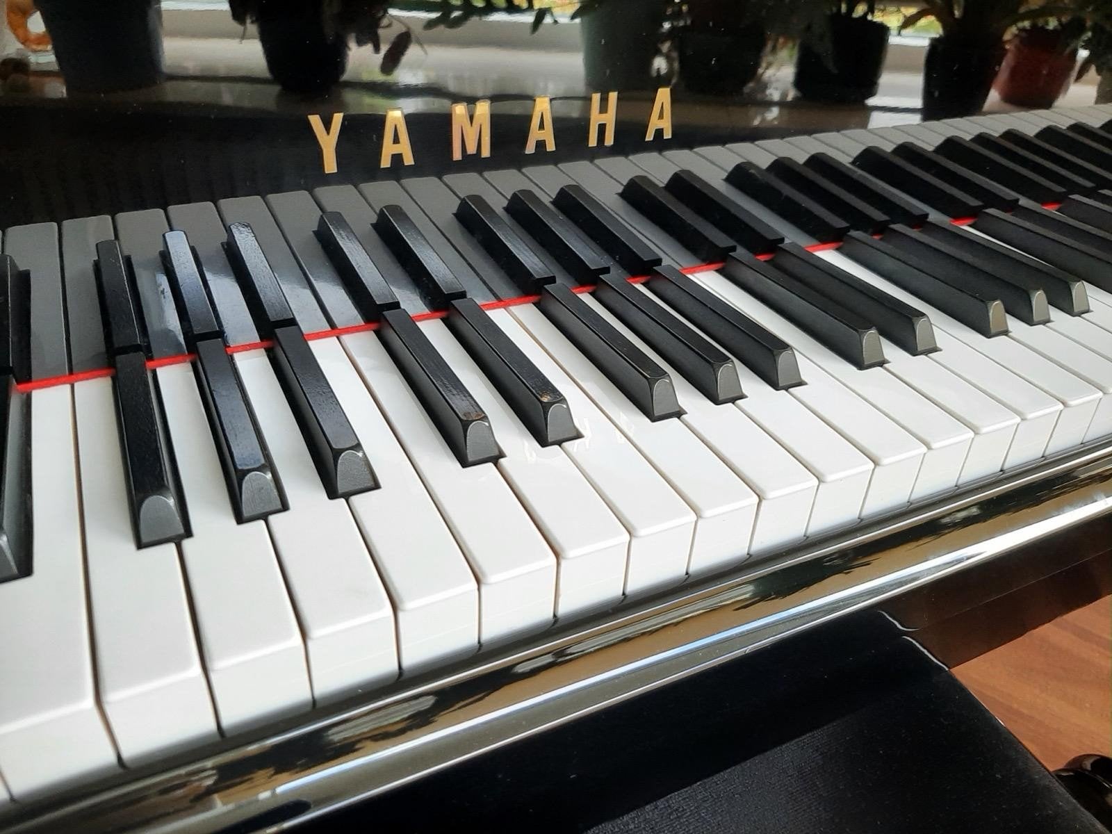 Yamaha C3 vleugel in goede staat - incl transport & garantie, Muziek en Instrumenten, Ophalen of Verzenden, Zwart, Vleugel, Hoogglans