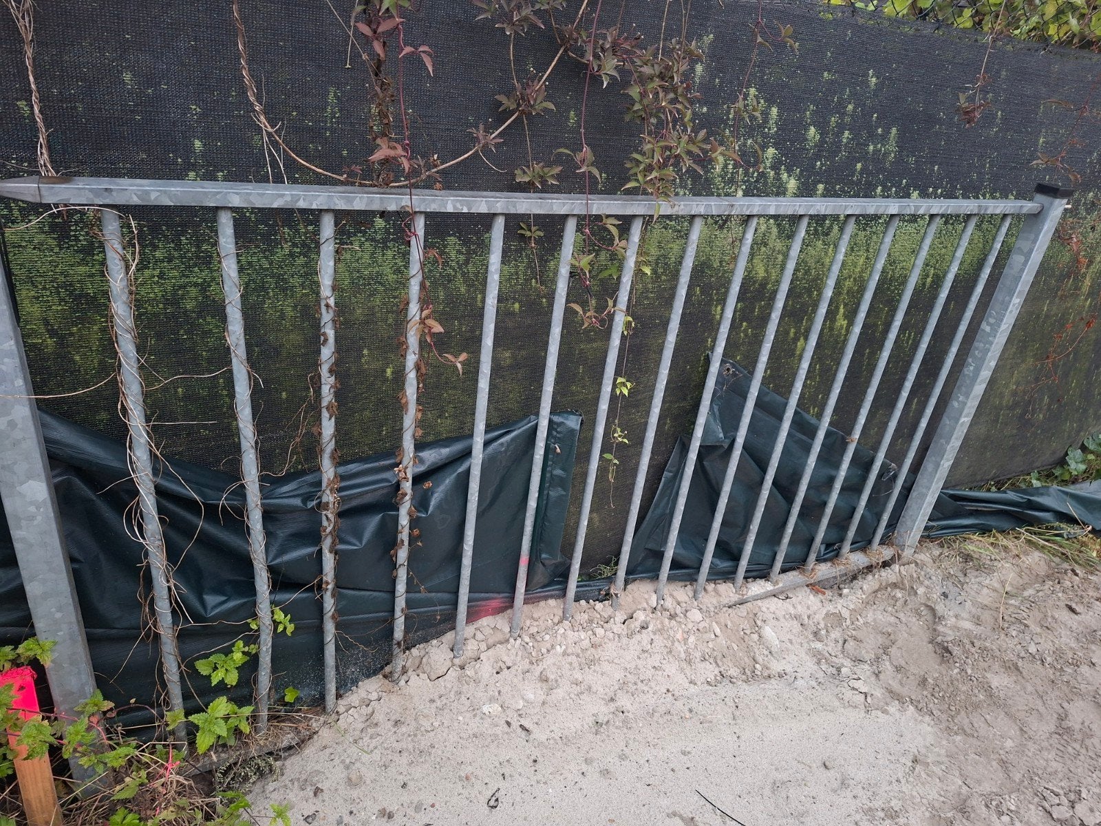 gegalvaniseerd hekwerk, Tuin en Terras, Ophalen, IJzer, Spijlenhekwerk
