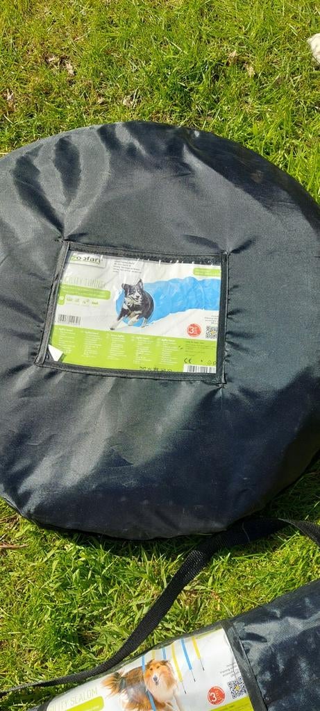 Agility training tunnel, Ophalen