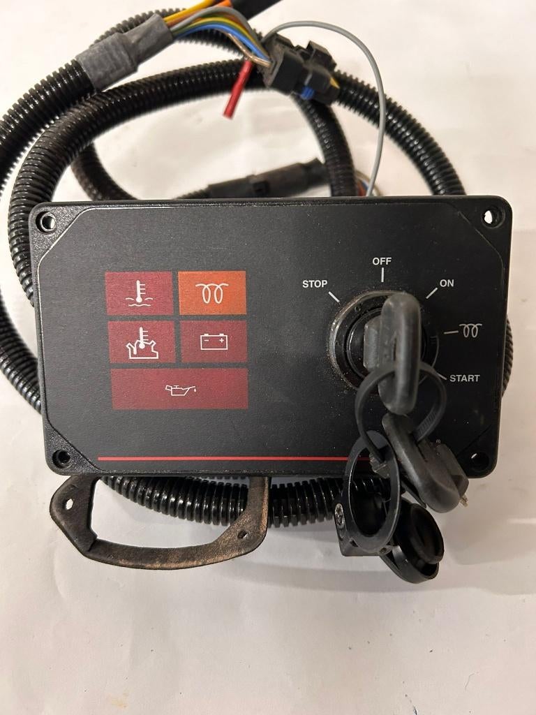 Te koop Vetus instrumentenpaneel dasboard MP10, zwart, 12 V, Ophalen, Motor en Techniek, Zeilboot of Motorboot
