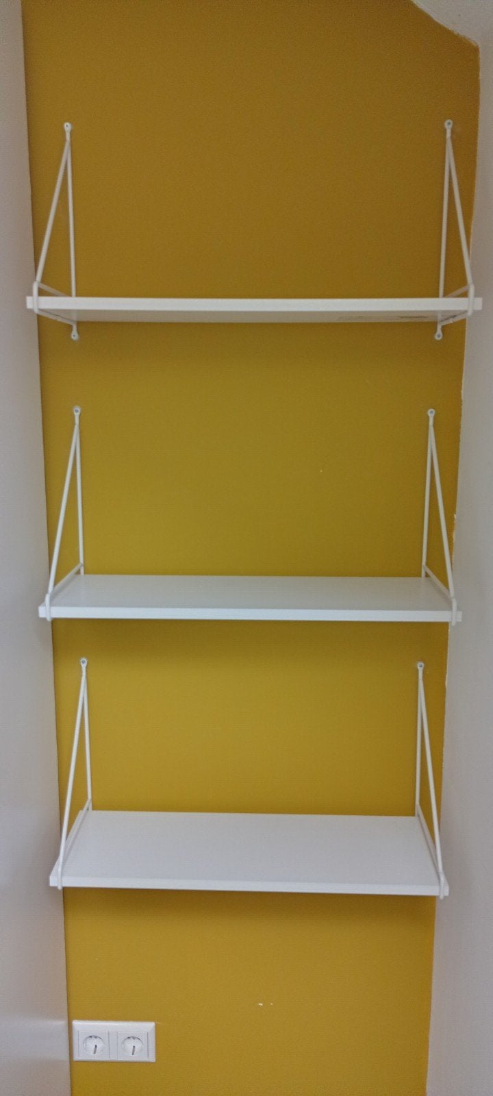 Ikea plankdrager en plank 60x20 (4x), Ophalen