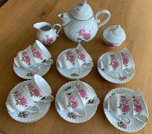 Mosroos servies onderdelen jaren 60/70 Ophalen., Ophalen