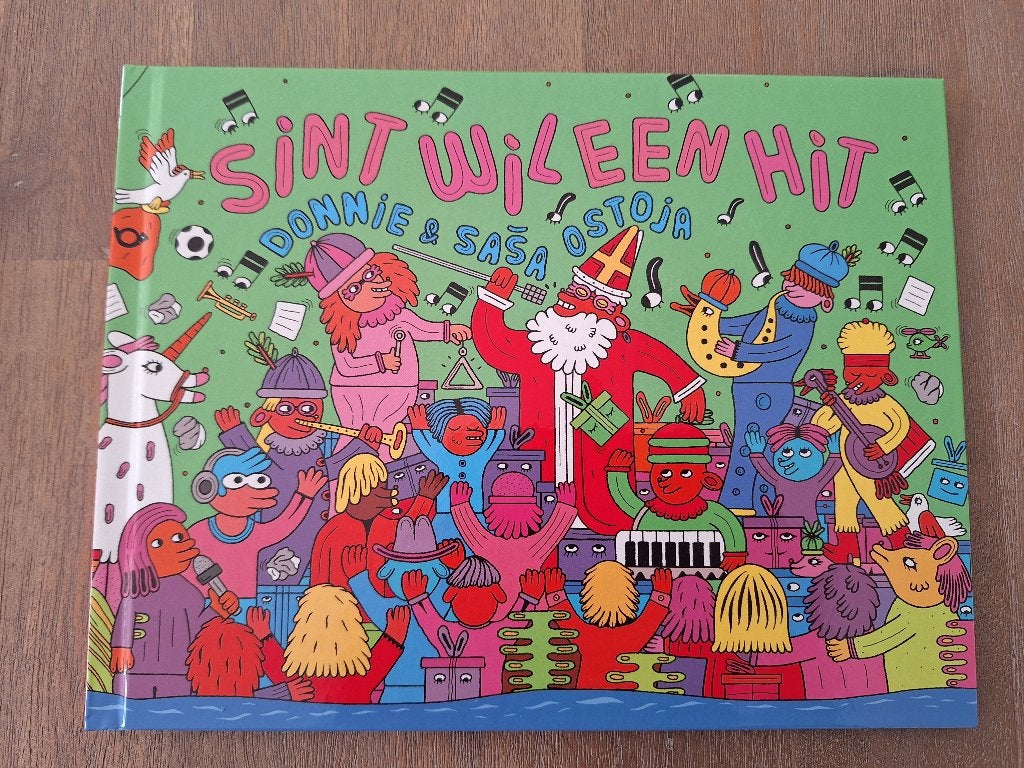 Sint wil een hit - Donnie & Sasa Ostoja - prentenboek, Ophalen of Verzenden, Nieuw