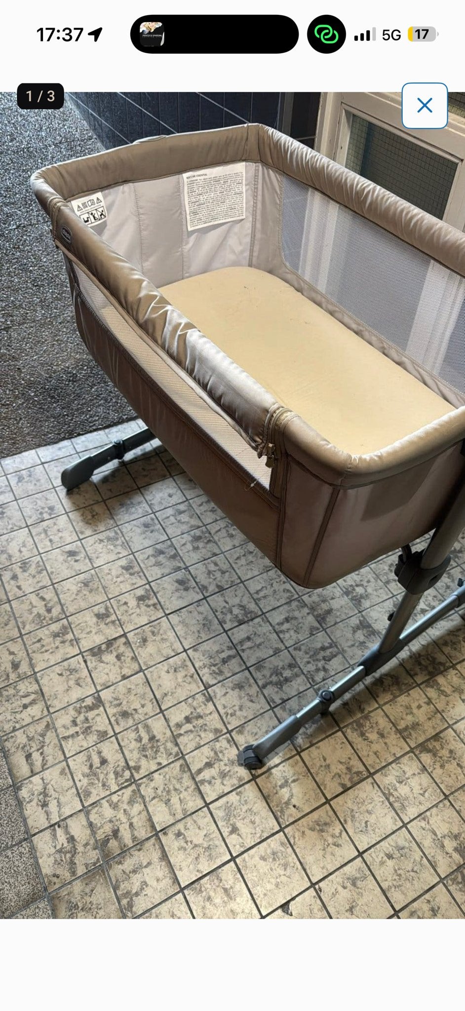 Nieuwe Chicco Co-Sleeper, Kinderen en Baby's, Nieuw, Ophalen of Verzenden, Minder dan 140 cm, Matras