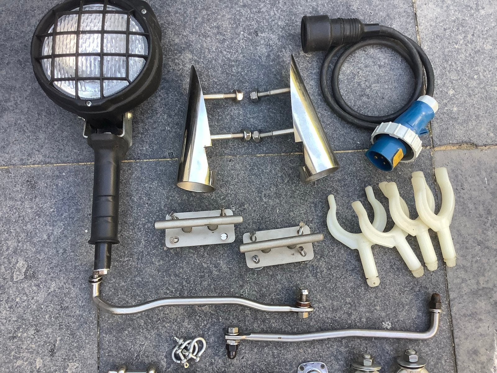 Diverse bootonderdelen in goede staat, Ophalen of Verzenden, Gebruikt, Elektra en Verlichting, Zeilboot of Motorboot