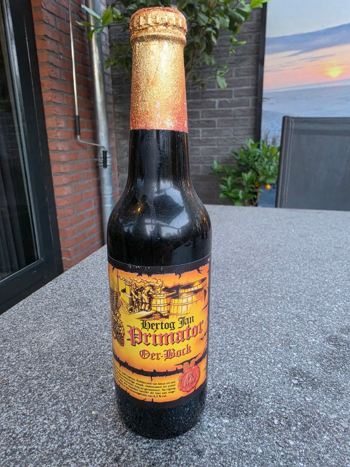 Hertog Jan Primator, Verzamelen, Ophalen of Verzenden, Zo goed als nieuw, Flesje(s), Hertog Jan
