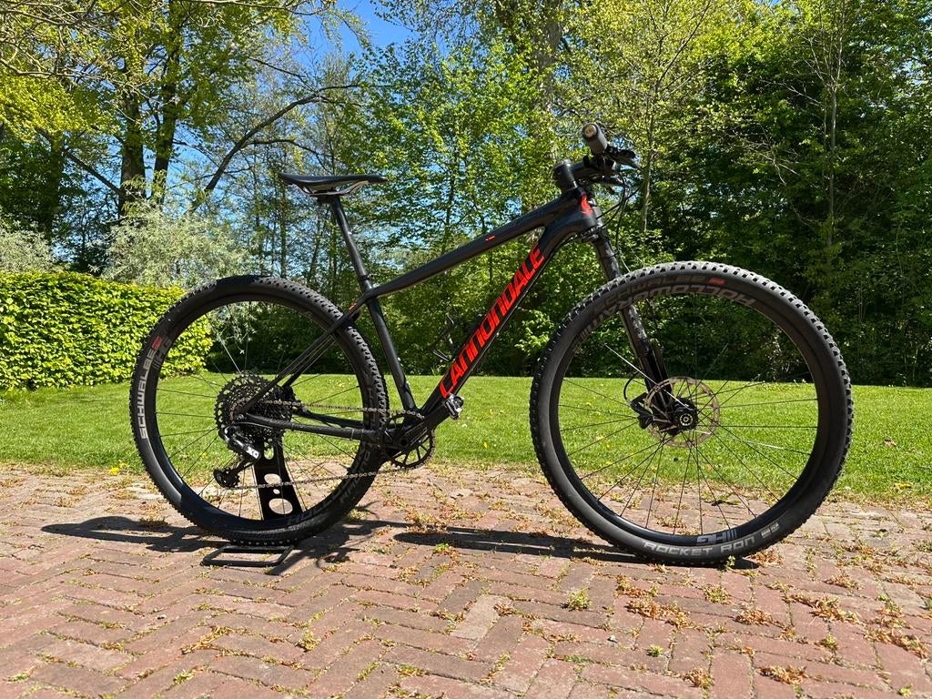Cannondale Lefty F-SI Carbon 3 2018 Hollowgram carbon wielen, Fietsen en Brommers, Fietsen | Mountainbikes en ATB, Gebruikt, Hardtail