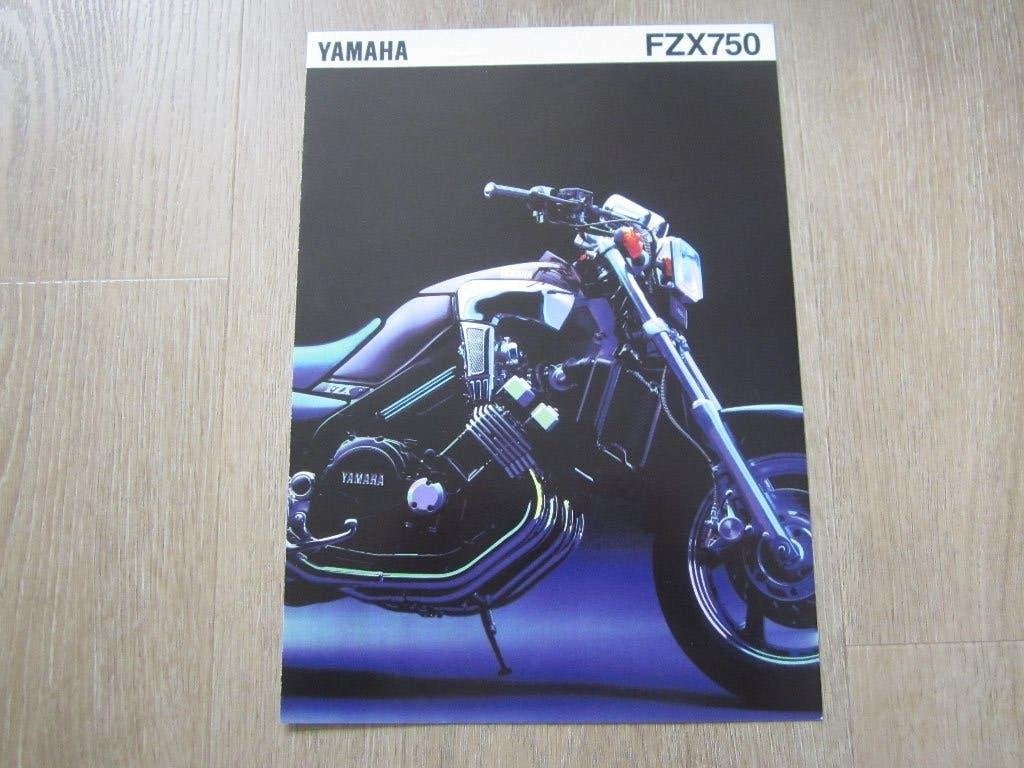 Yamaha FZX 750 brochure folder 1994, Motoren, Ophalen of Verzenden, Yamaha