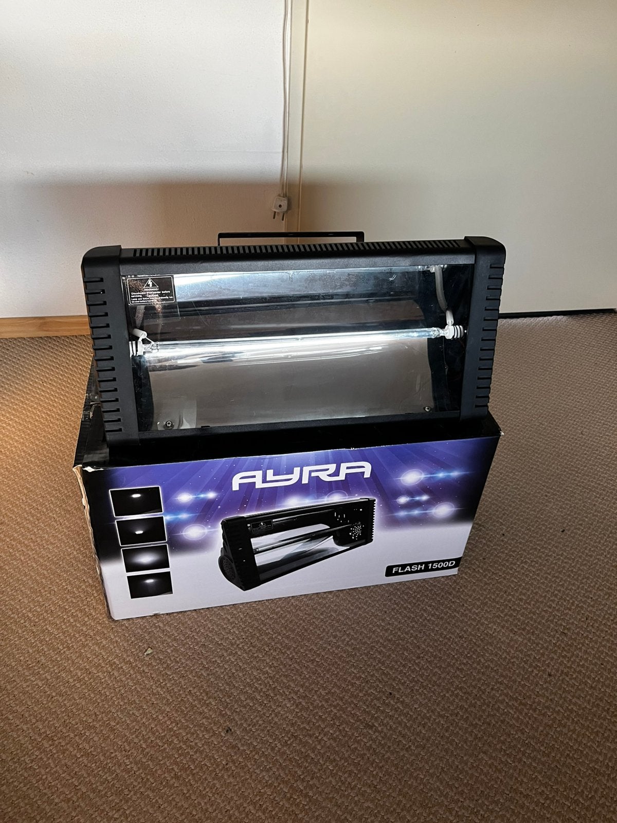 Ayra flash 1500d, Ophalen, Zo goed als nieuw, Licht, Stroboscoopeffect