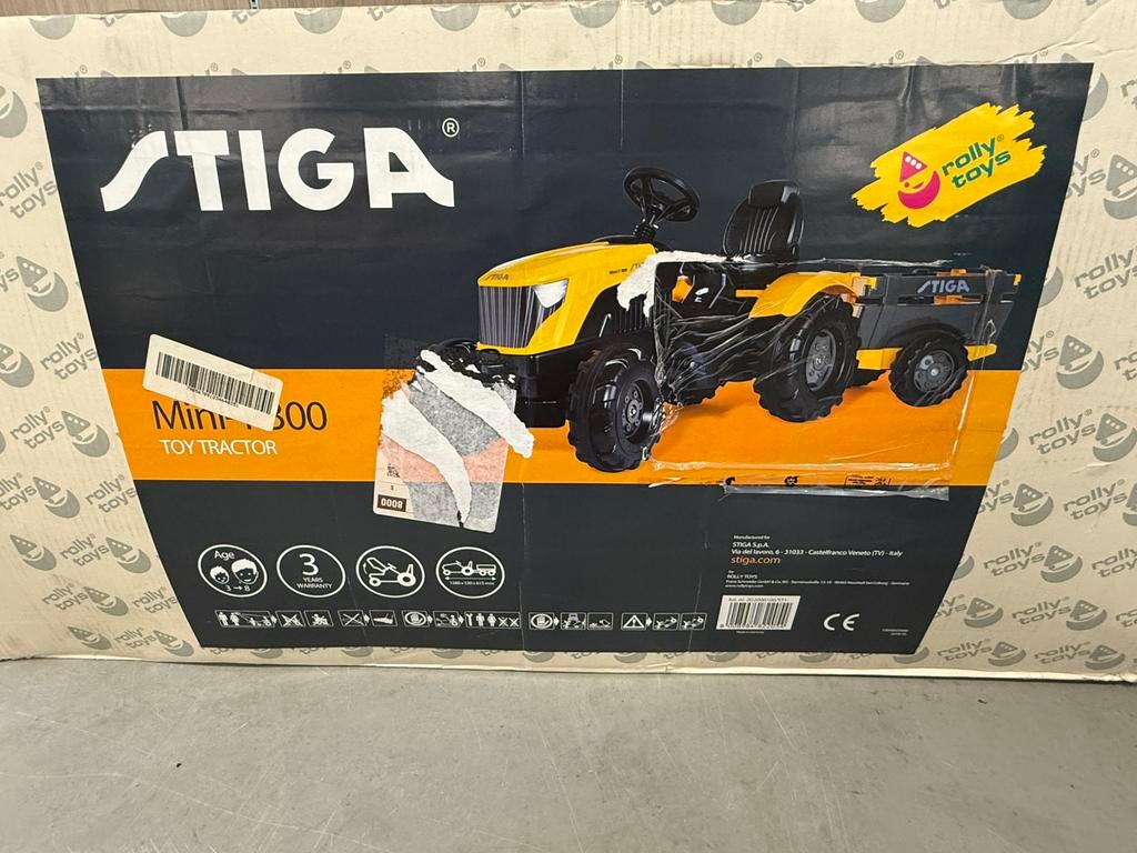 Nieuwe stiga T-300 traptrekker met kar, Ophalen, Nieuw